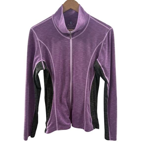 Kuhl Jackets & Blazers - Kuhl Moonbeam Gorpcore Full Zip Lightweight Fitted Purple Gray Jacket Size Med.